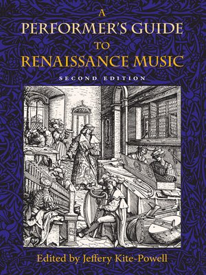 cover image of A Performer's Guide to Renaissance Music